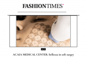Bellezza in soft surgery su Fashion Times