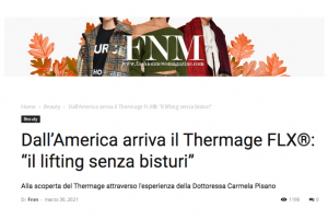 Dall’America ad Acaia arriva il Thermage FLX®
